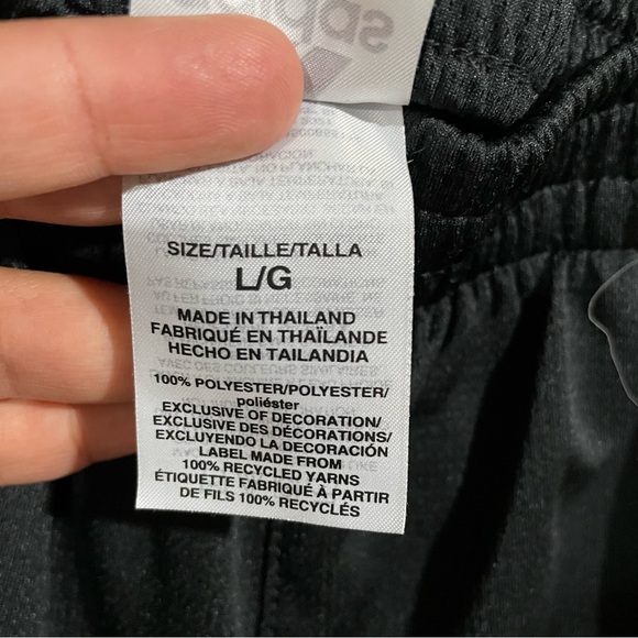 ADIDAS Men's Black Classic 3 Stripe Shorts - Picture 8 of 8